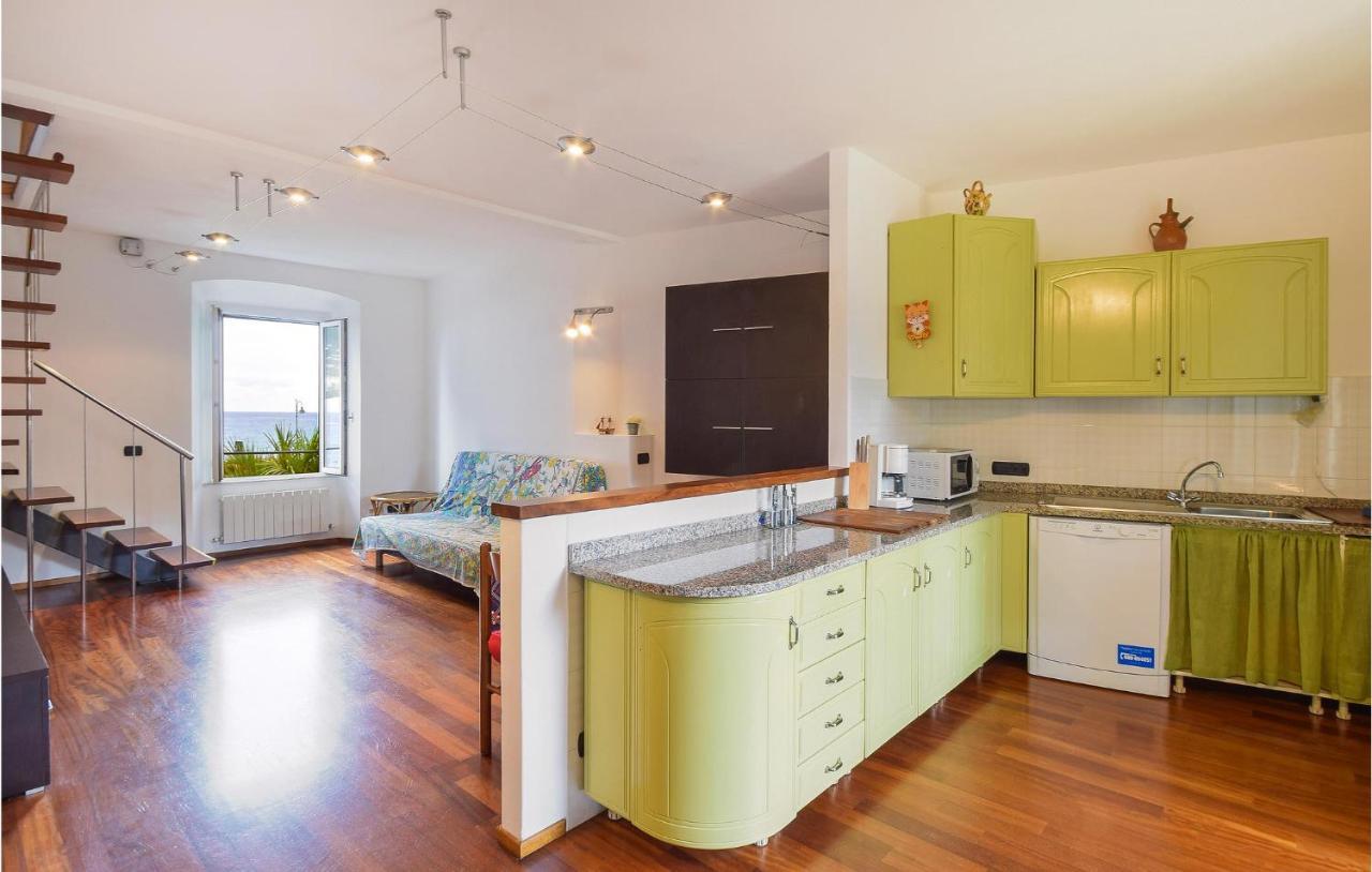 Nice Apartment In Moneglia With House Sea View Eksteriør bilde